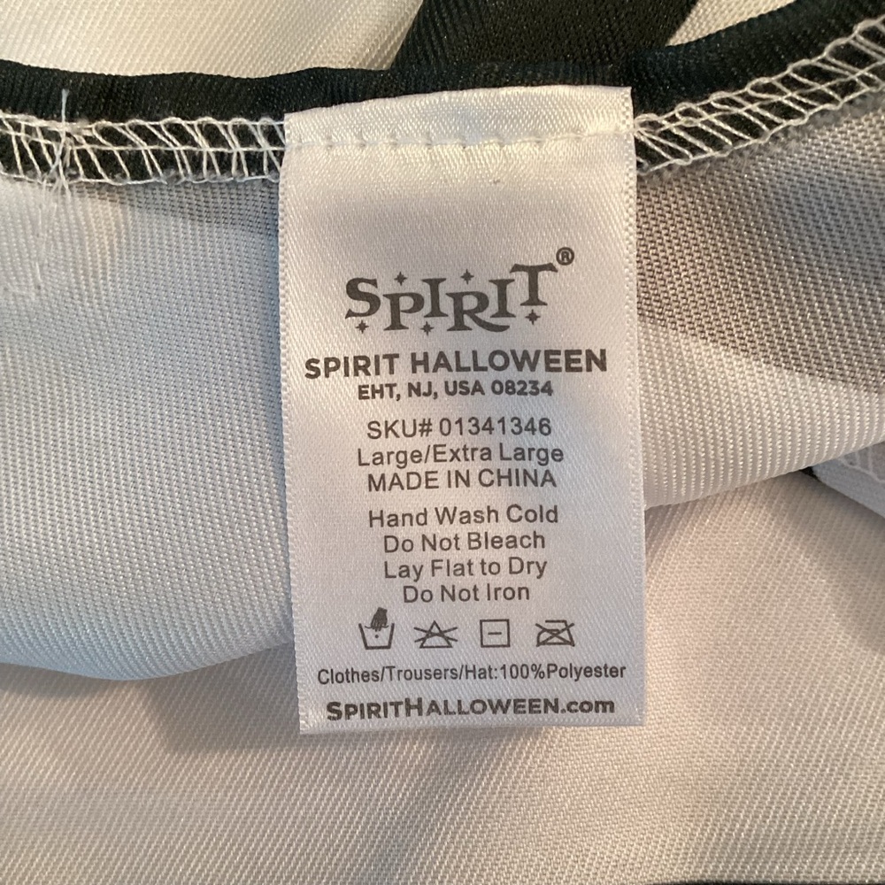 Spirit Men’s Jailbird Costume Size Large/X-Large - Picture 8 of 12